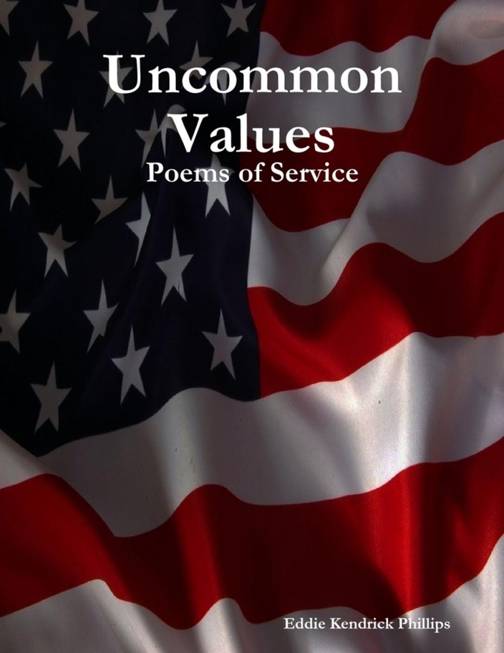 Big bigCover of Uncommon Values: Poems of Service