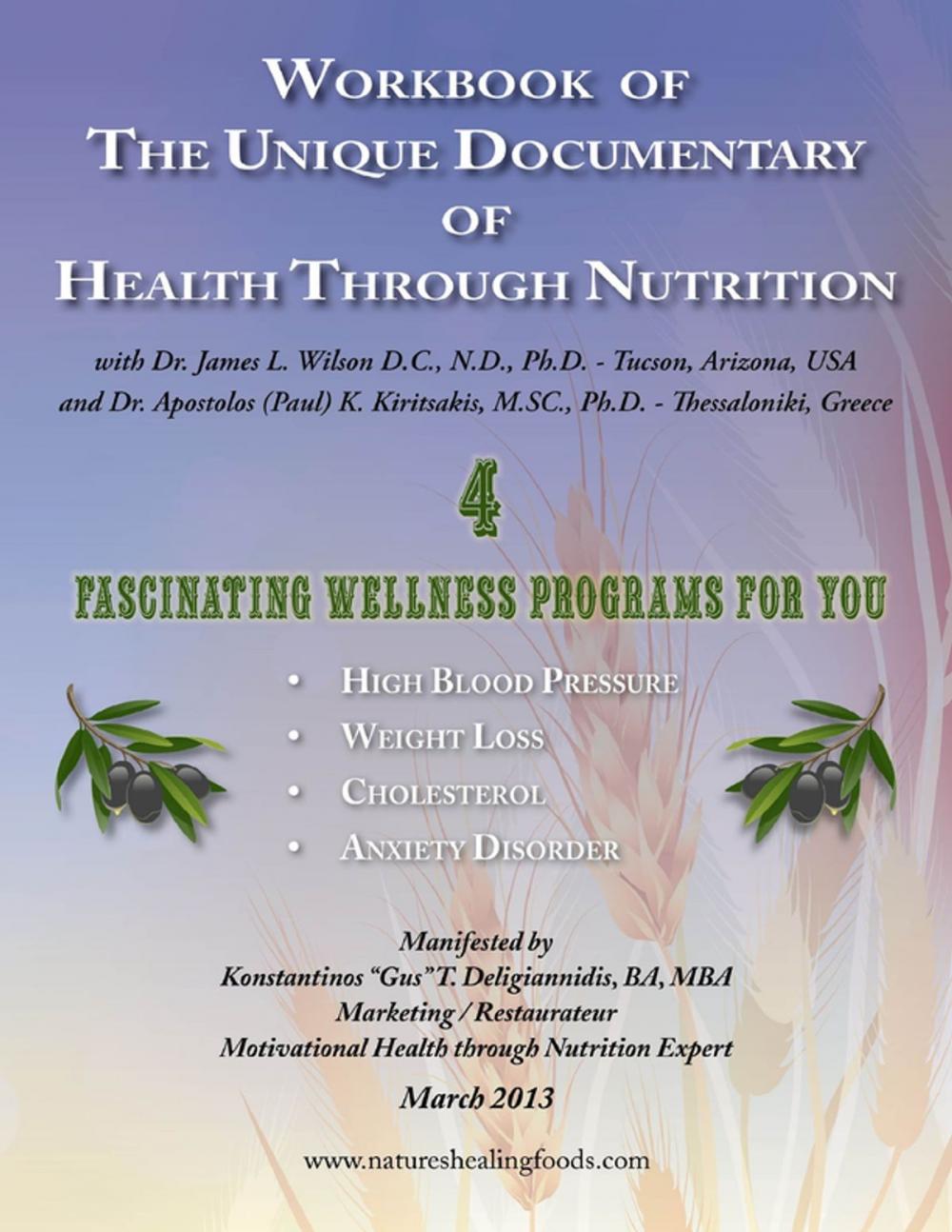 Big bigCover of Workbook of the Unique Documentary of Health Through Nutrition