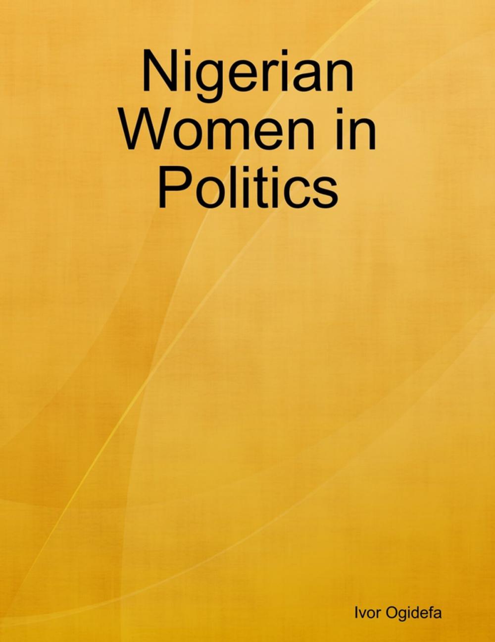 Big bigCover of Nigerian Women in Politics