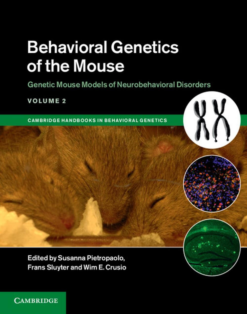 Big bigCover of Behavioral Genetics of the Mouse: Volume 2, Genetic Mouse Models of Neurobehavioral Disorders