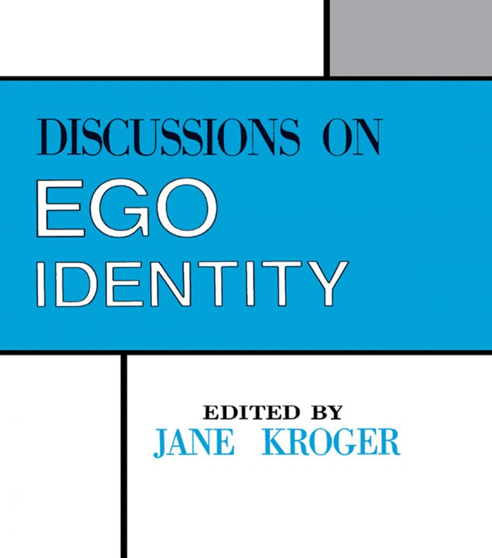 Big bigCover of Discussions on Ego Identity