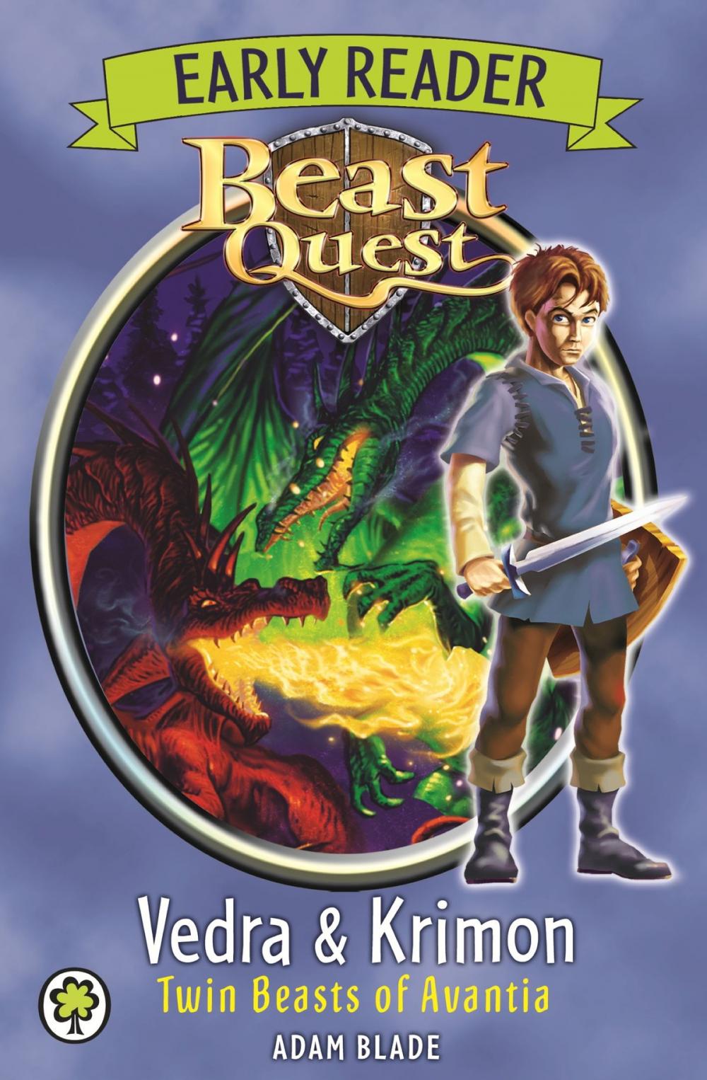 Big bigCover of Beast Quest Early Reader: Vedra & Krimon Twin Beasts of Avantia