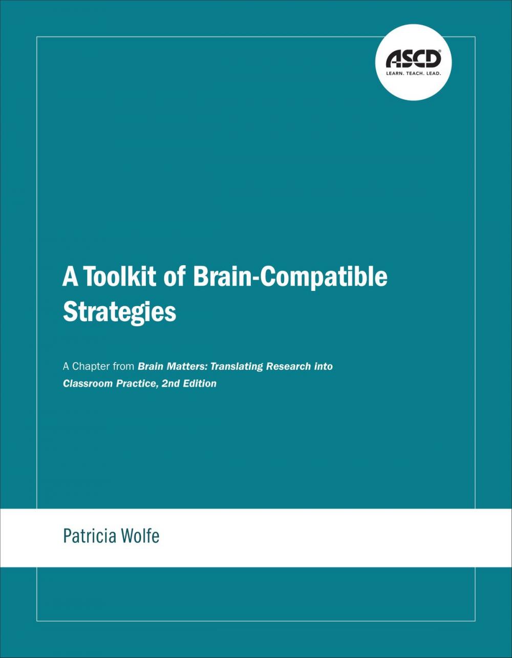 Big bigCover of A Toolkit of Brain-Compatible Strategies