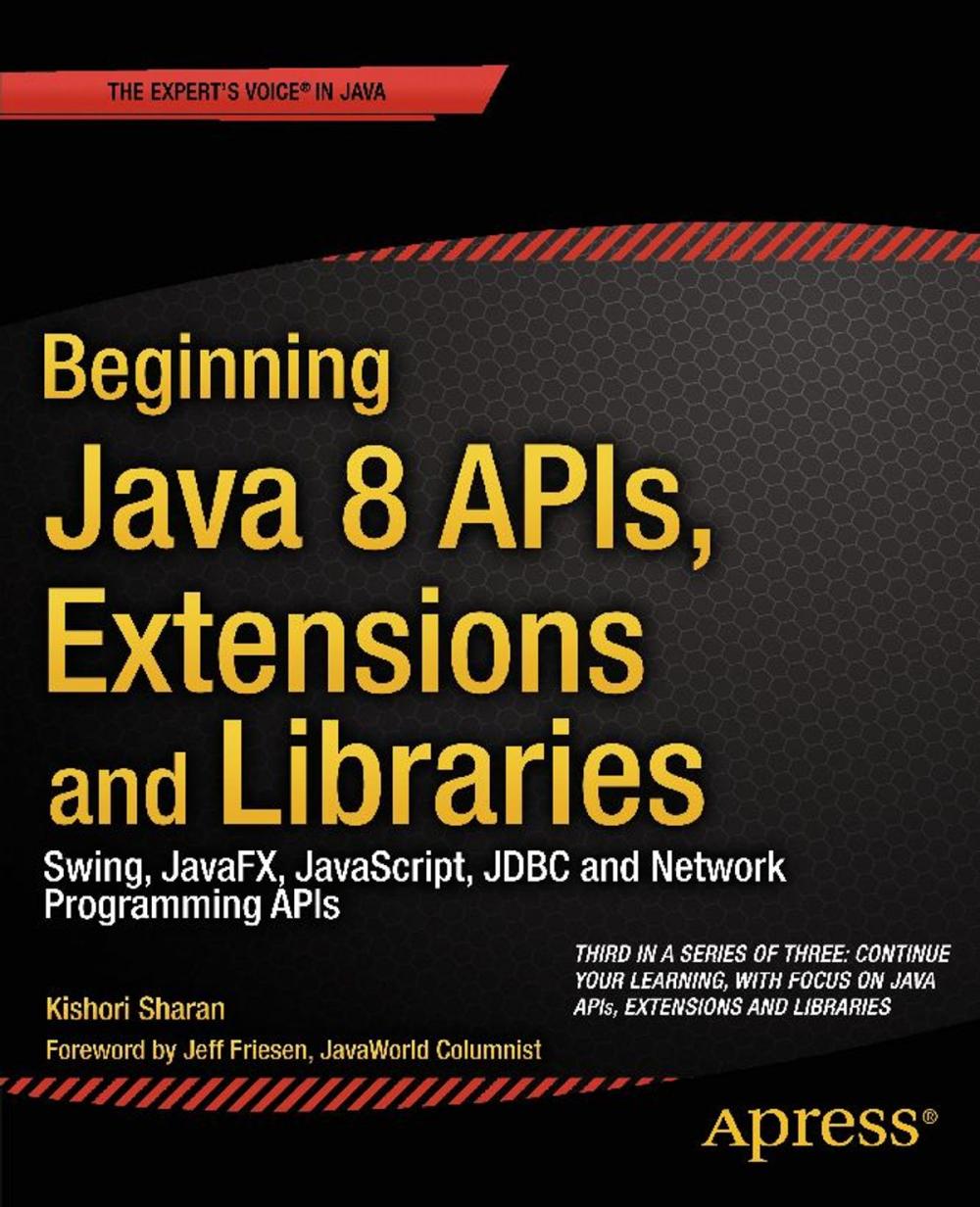 Big bigCover of Beginning Java 8 APIs, Extensions and Libraries