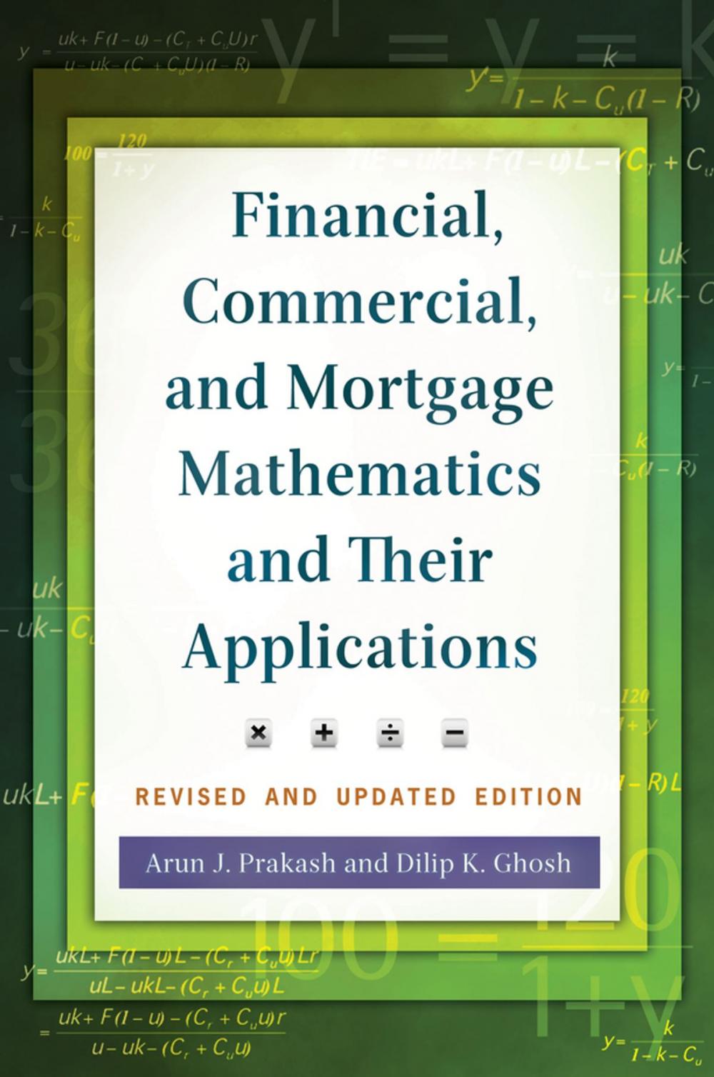 Big bigCover of Financial, Commercial, and Mortgage Mathematics and Their Applications, 2nd Edition