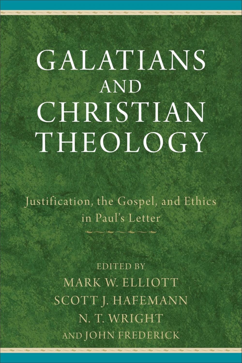 Big bigCover of Galatians and Christian Theology