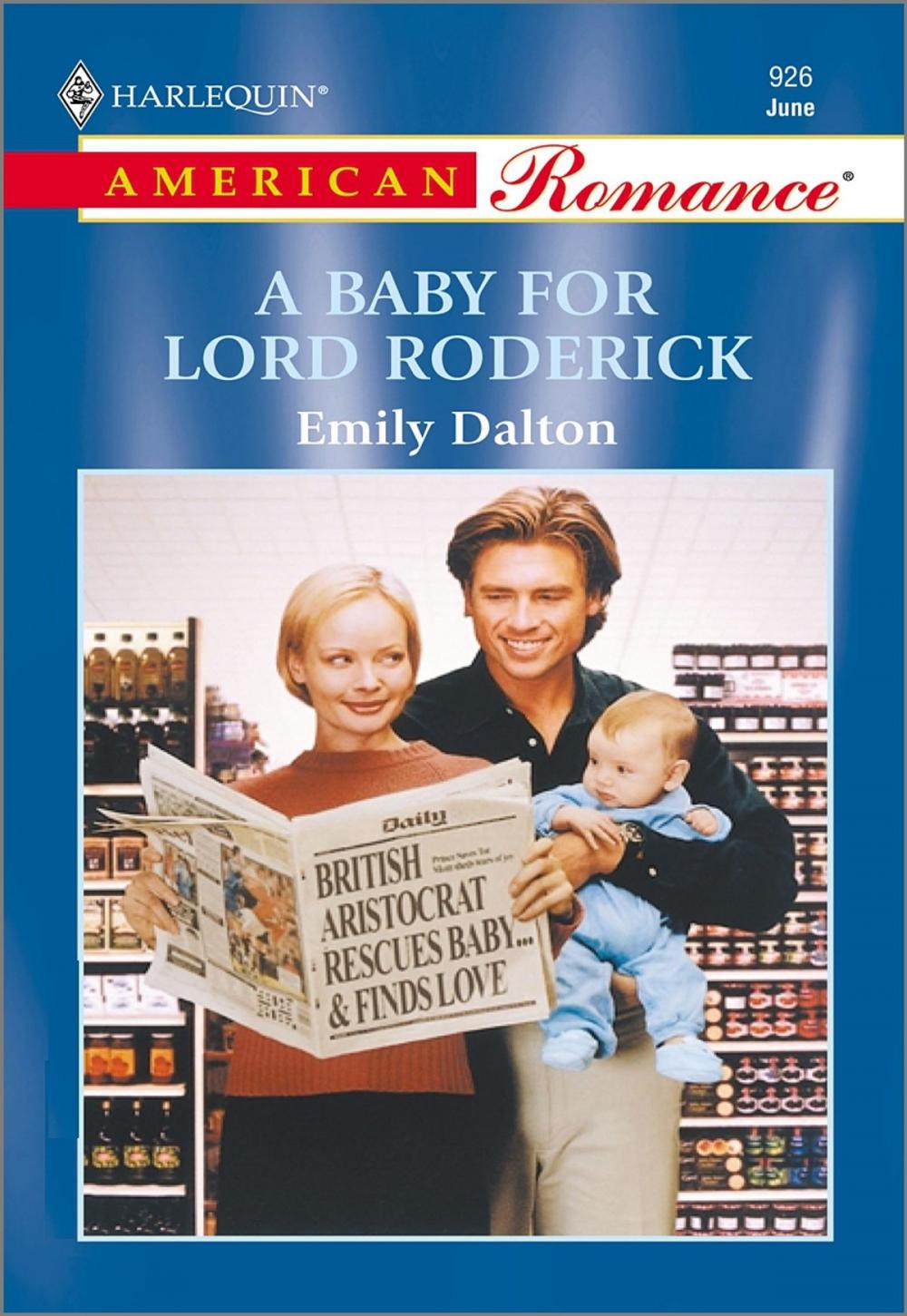 Big bigCover of A BABY FOR LORD RODERICK