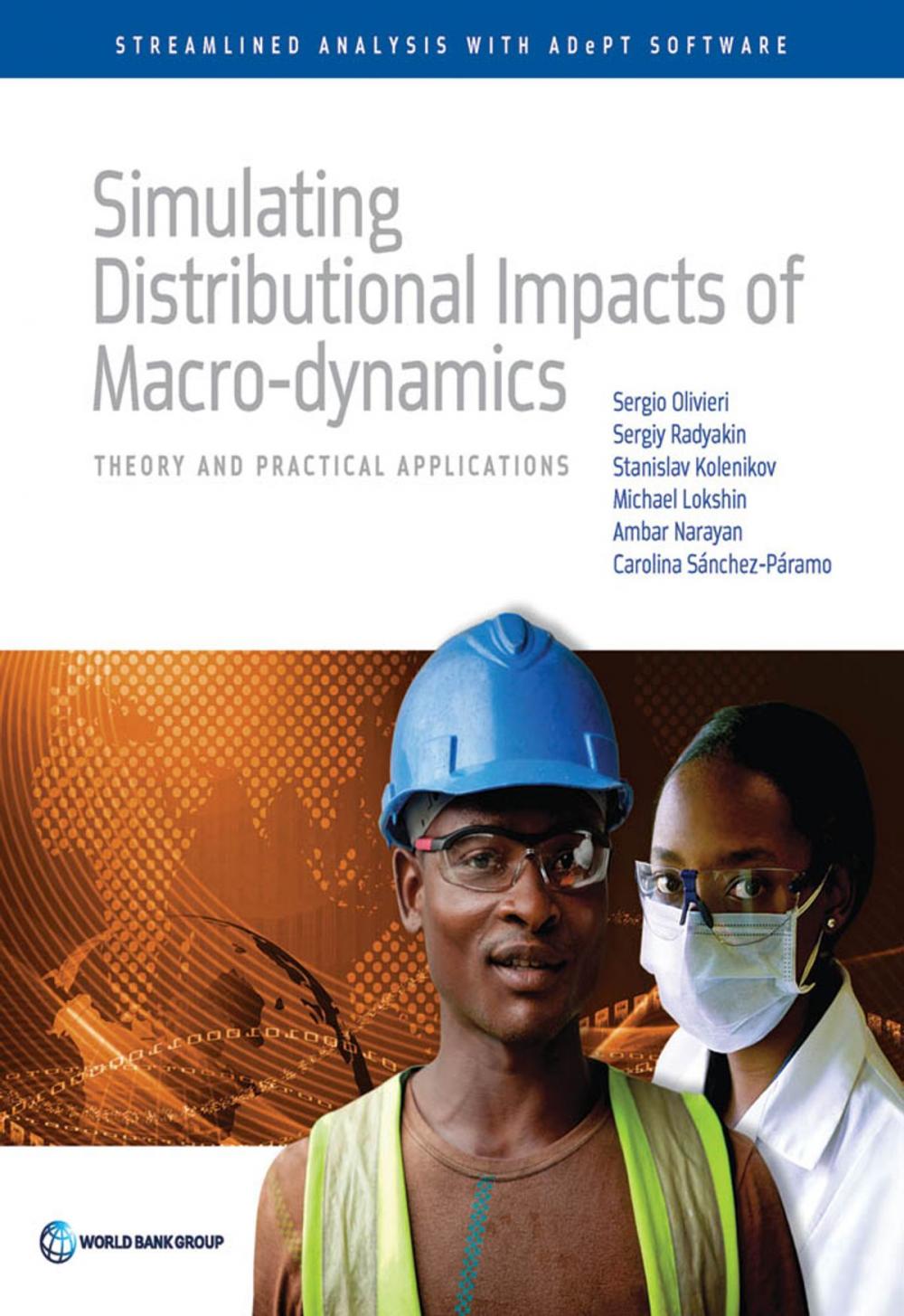 Big bigCover of Simulating Distributional Impacts of Macro-dynamics