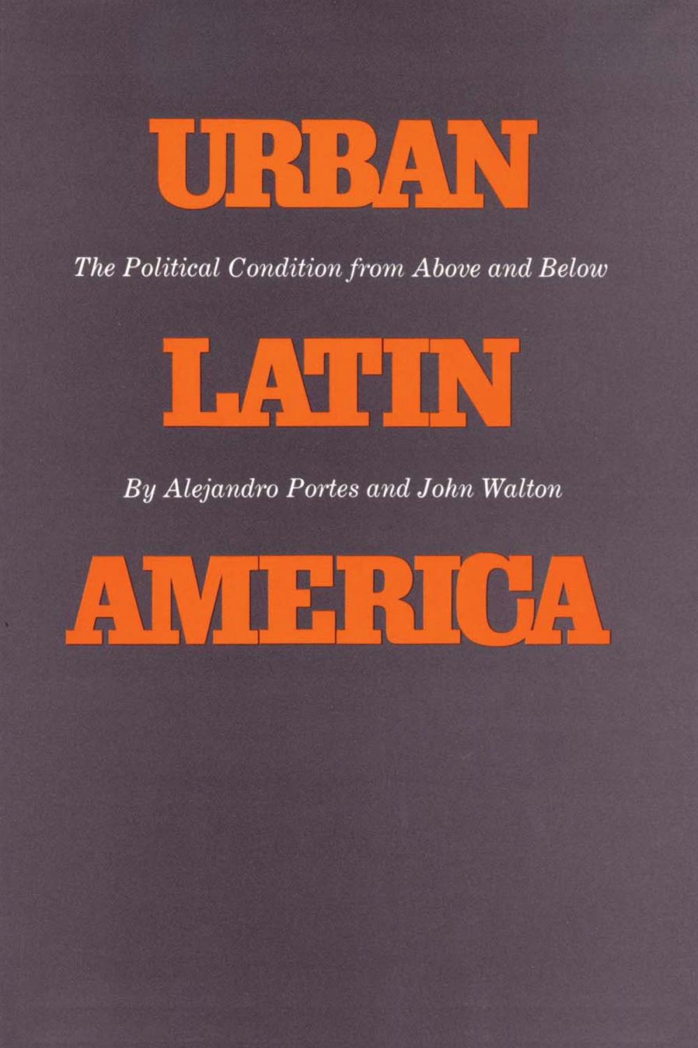 Big bigCover of Urban Latin America