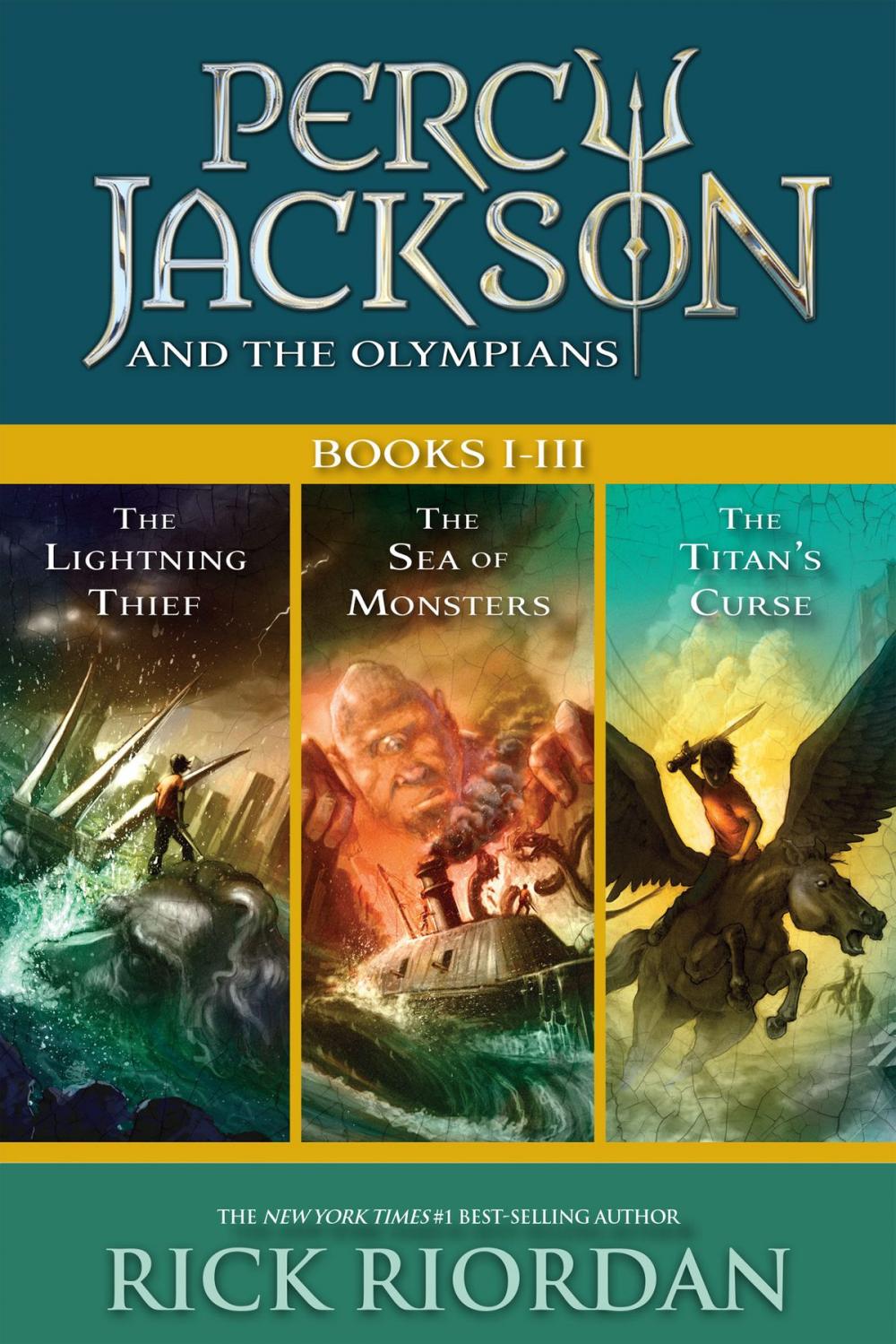 Big bigCover of Percy Jackson and the Olympians: Books I-III