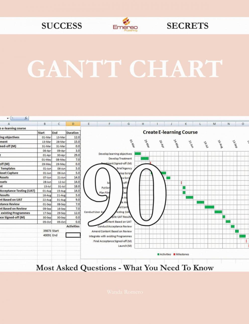 Big bigCover of Gantt Chart 90 Success Secrets - 90 Most Asked Questions On Gantt Chart - What You Need To Know