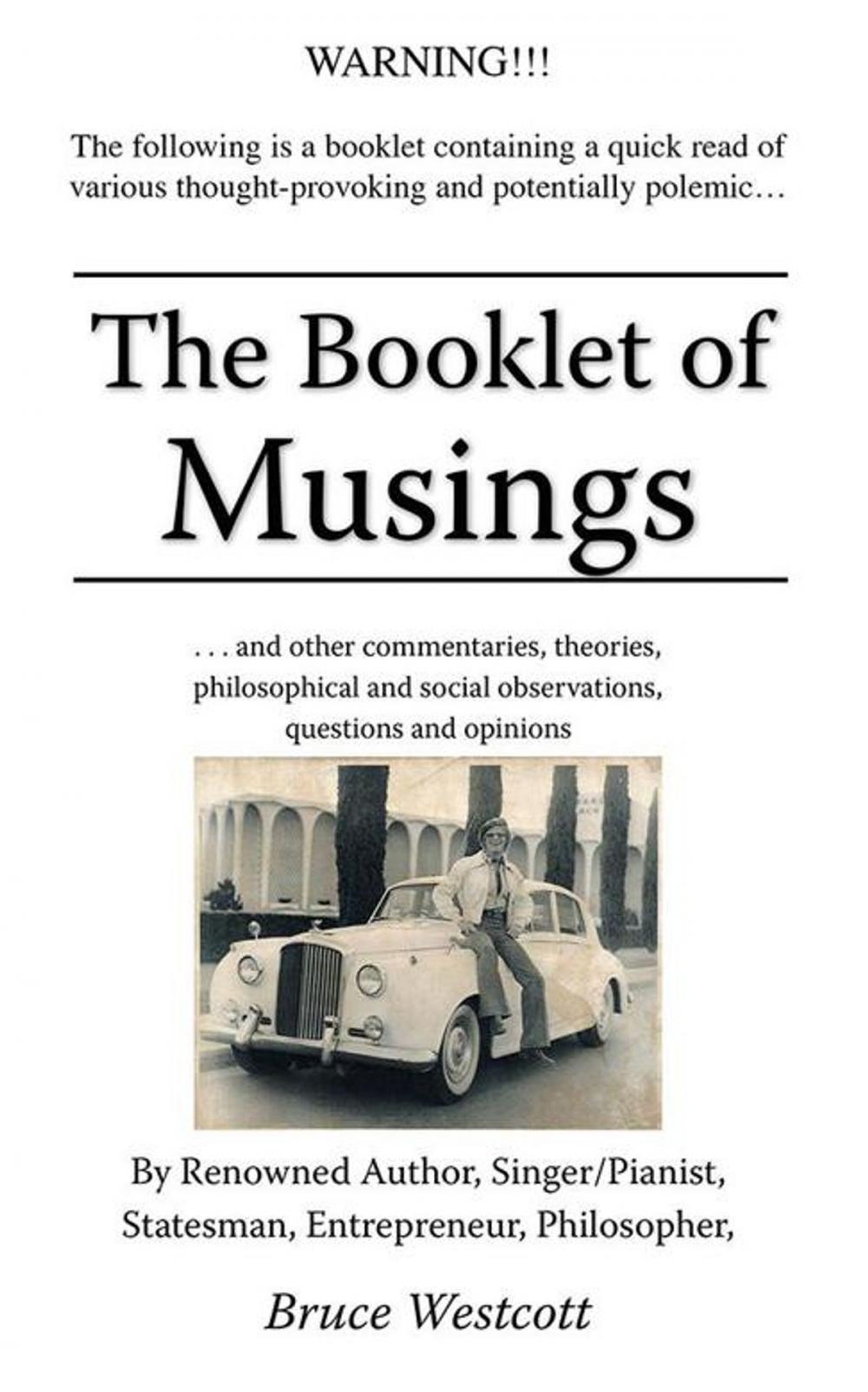 Big bigCover of The Booklet of Musings