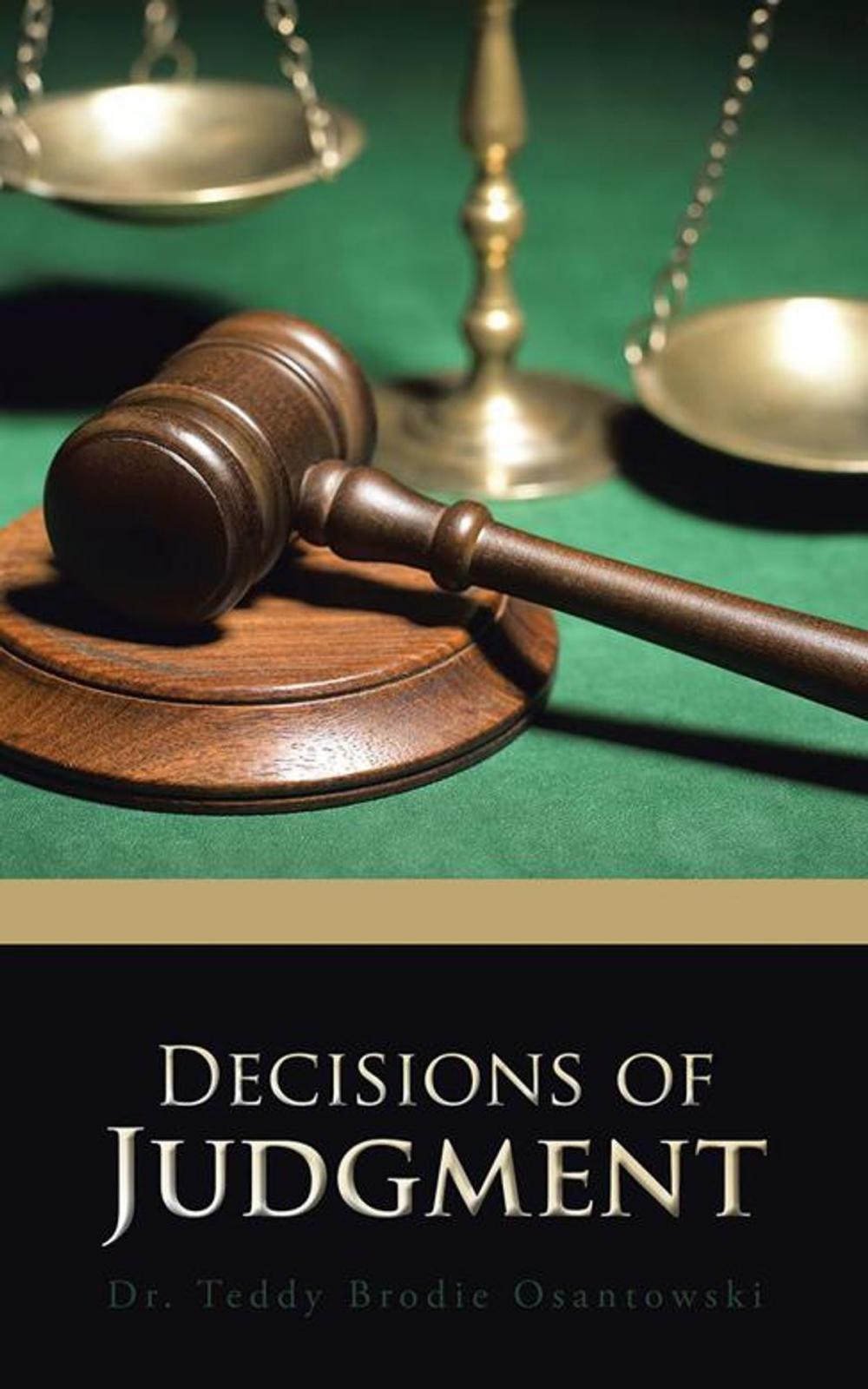 Big bigCover of Decisions of Judgment