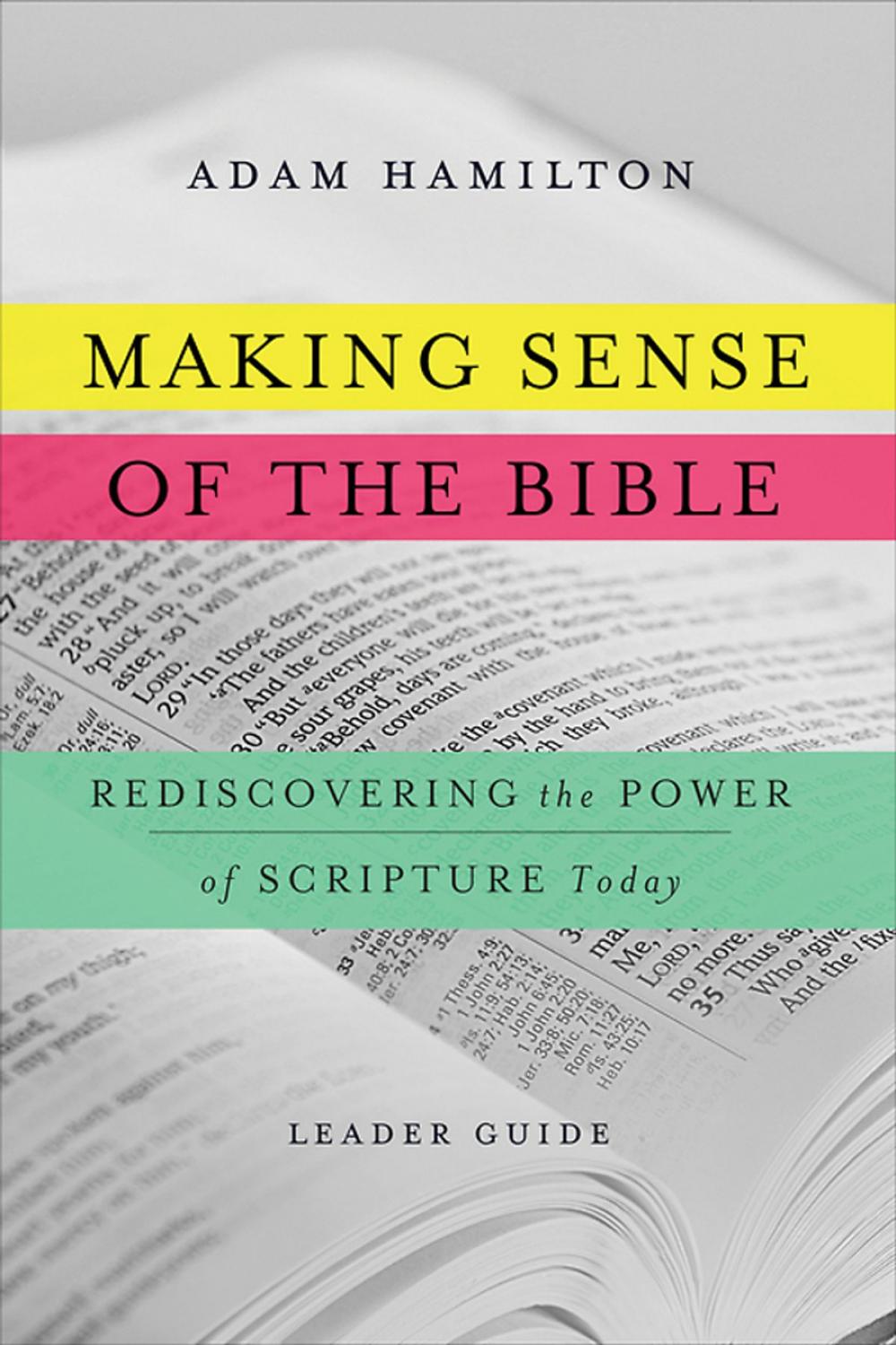 Big bigCover of Making Sense of the Bible [Leader Guide]