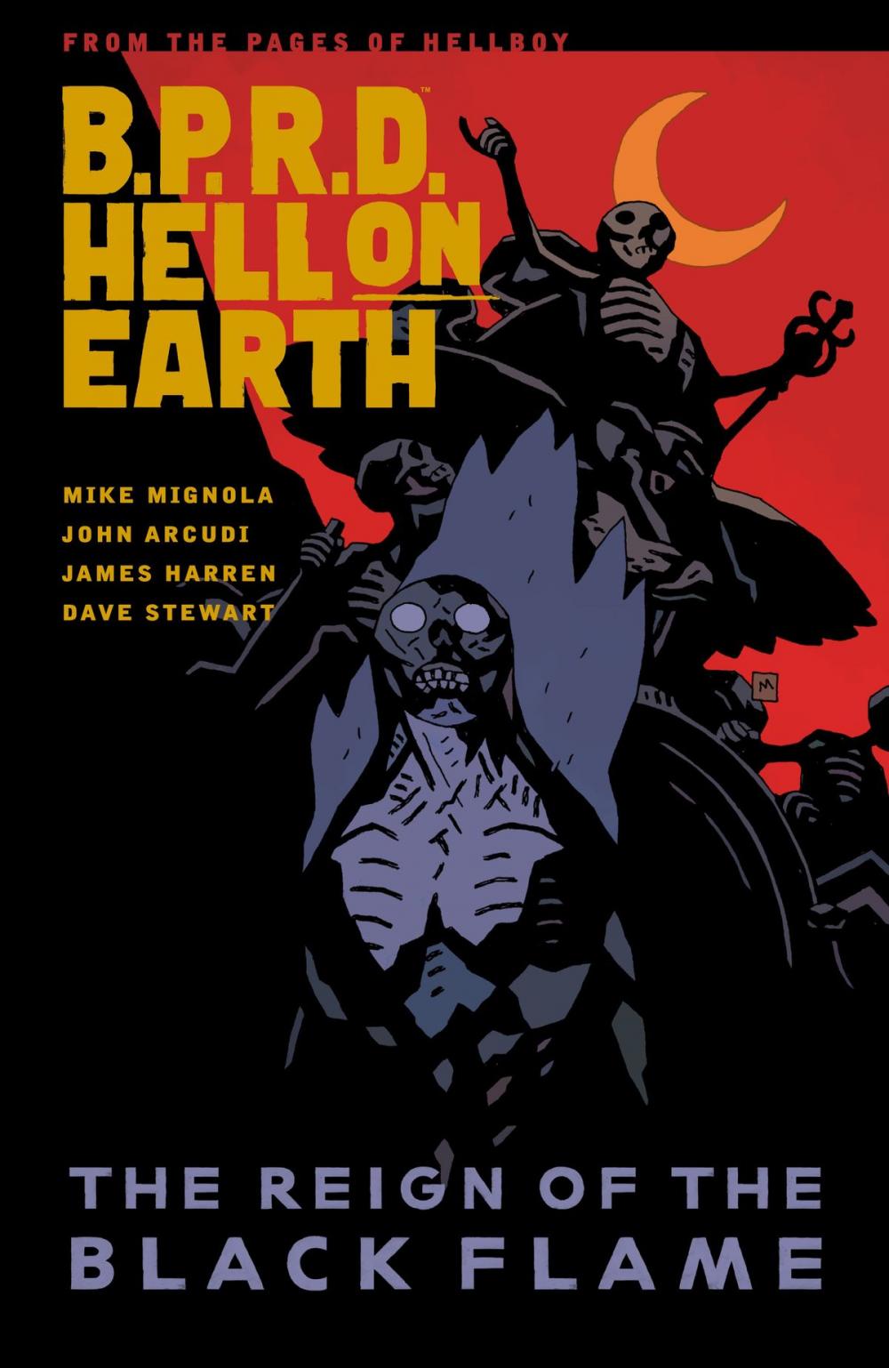 Big bigCover of B.P.R.D. Hell on Earth Volume 9: The Reign of the Black Flame