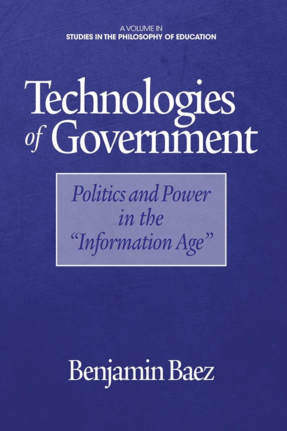 Big bigCover of Technologies of Government