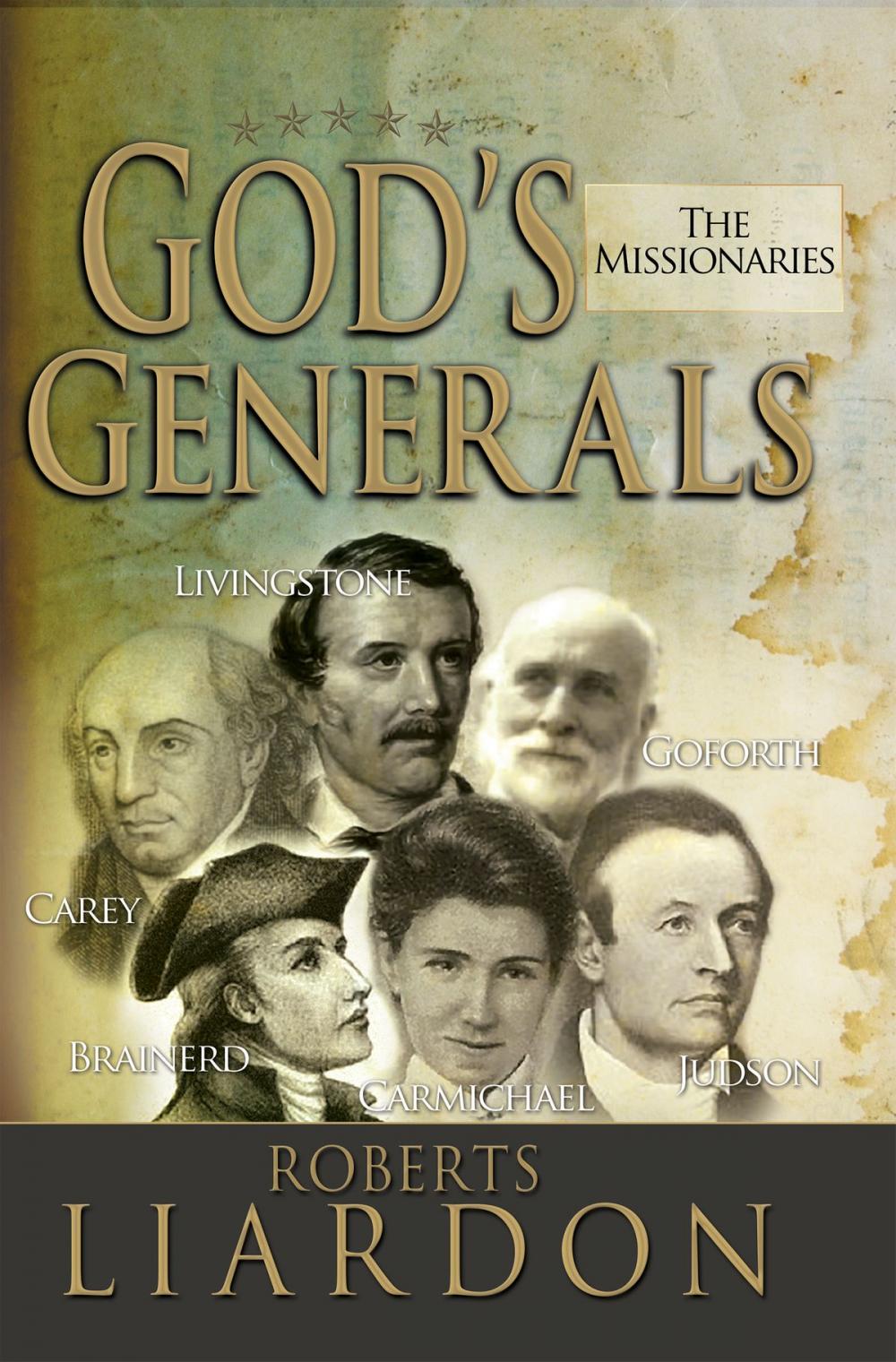 Big bigCover of God's Generals the Missionaries