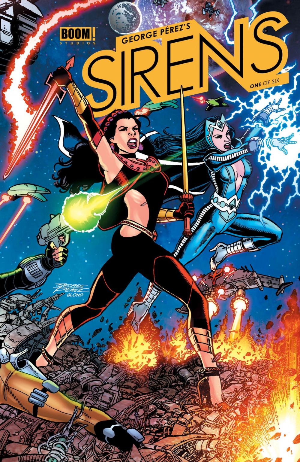 Big bigCover of George Perez's Sirens #1