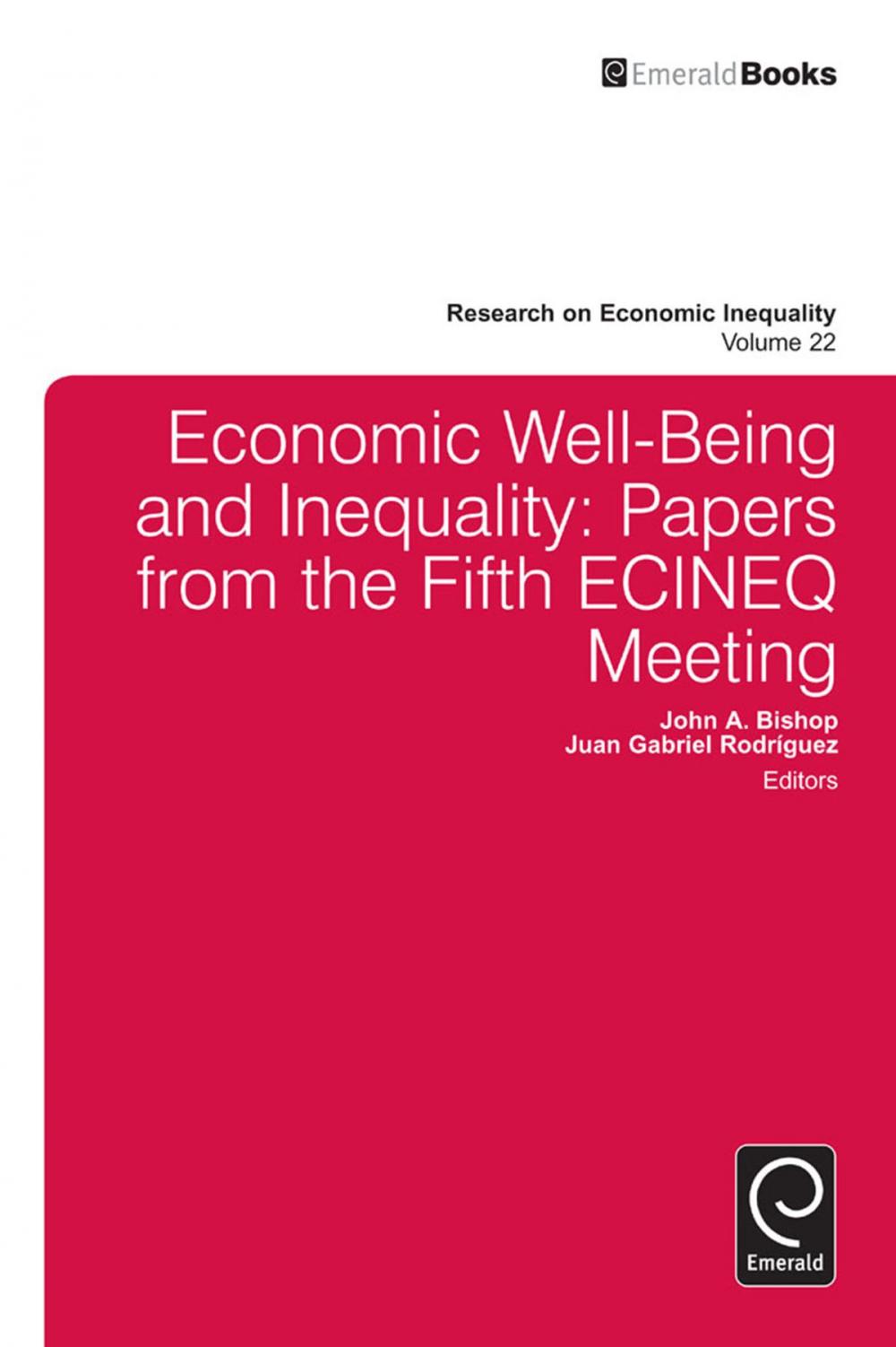 Big bigCover of Economic Well-Being and Inequality