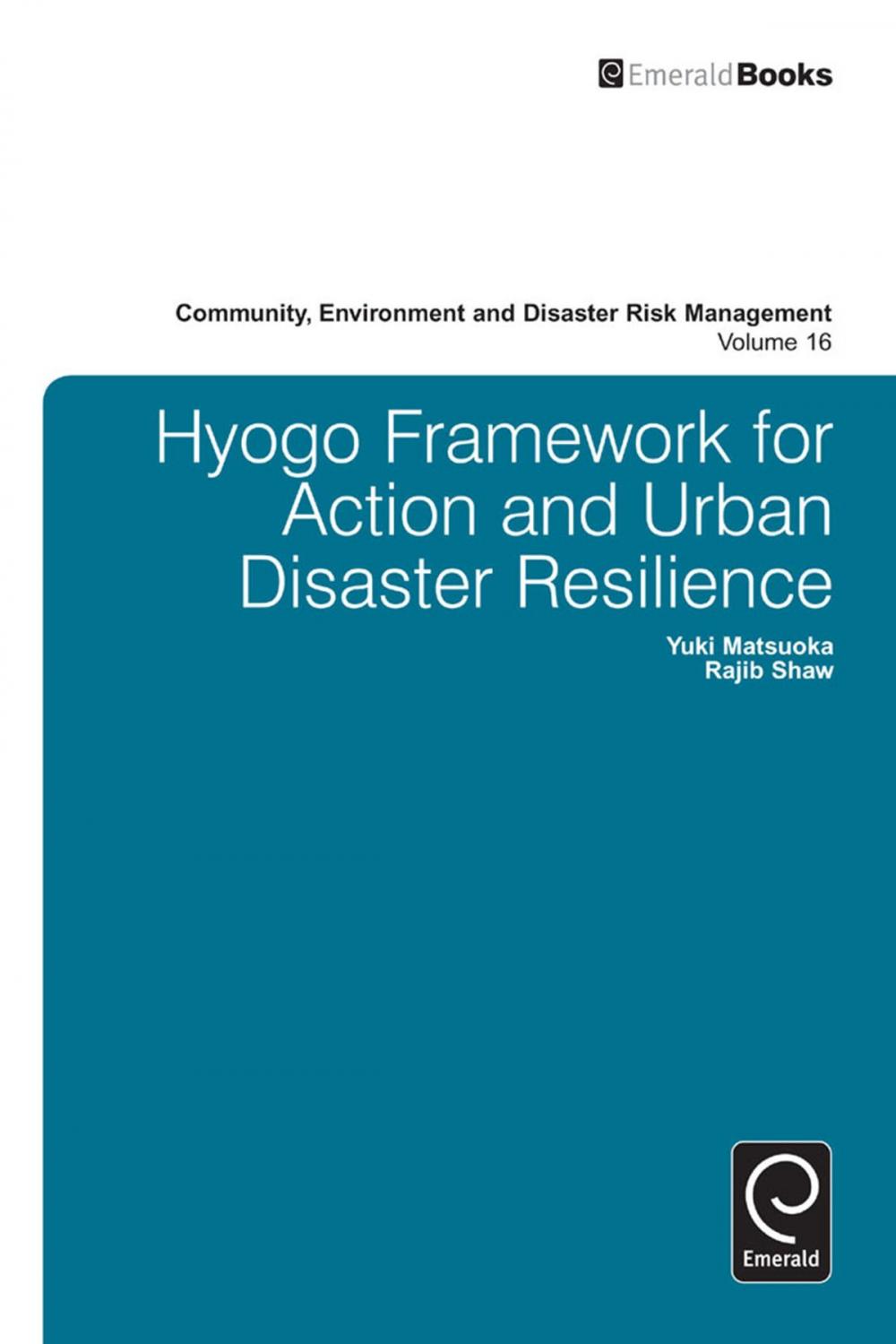 Big bigCover of Hyogo Framework for Action and Urban Disaster Resilience