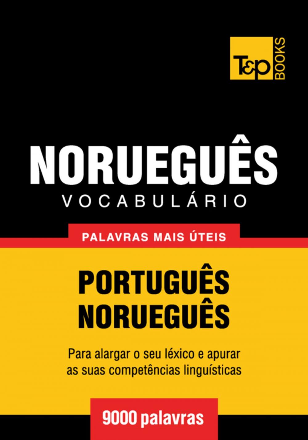 Big bigCover of Vocabulário Português-Norueguês - 9000 palavras mais úteis