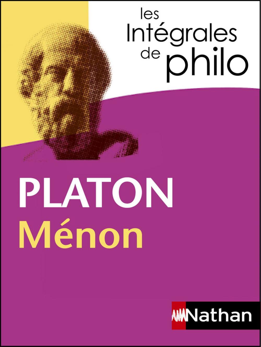 Big bigCover of Intégrales de Philo - PLATON, Ménon