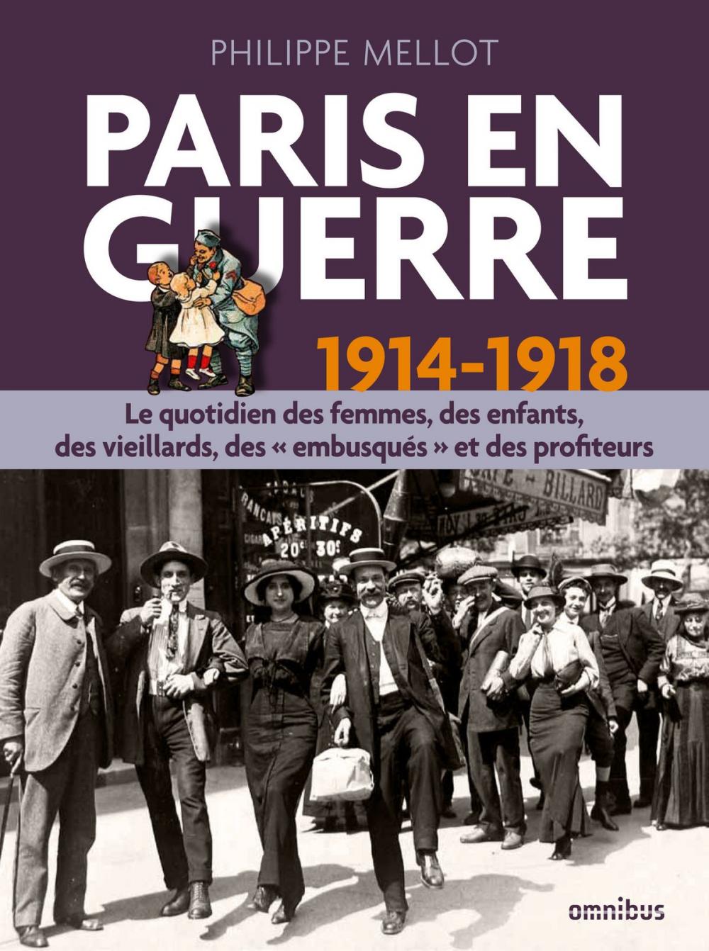 Big bigCover of Paris en guerre 1914-1918