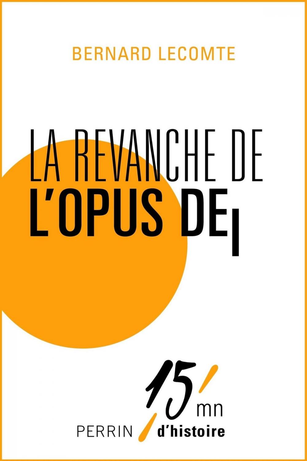 Big bigCover of La revanche de l'Opus Dei