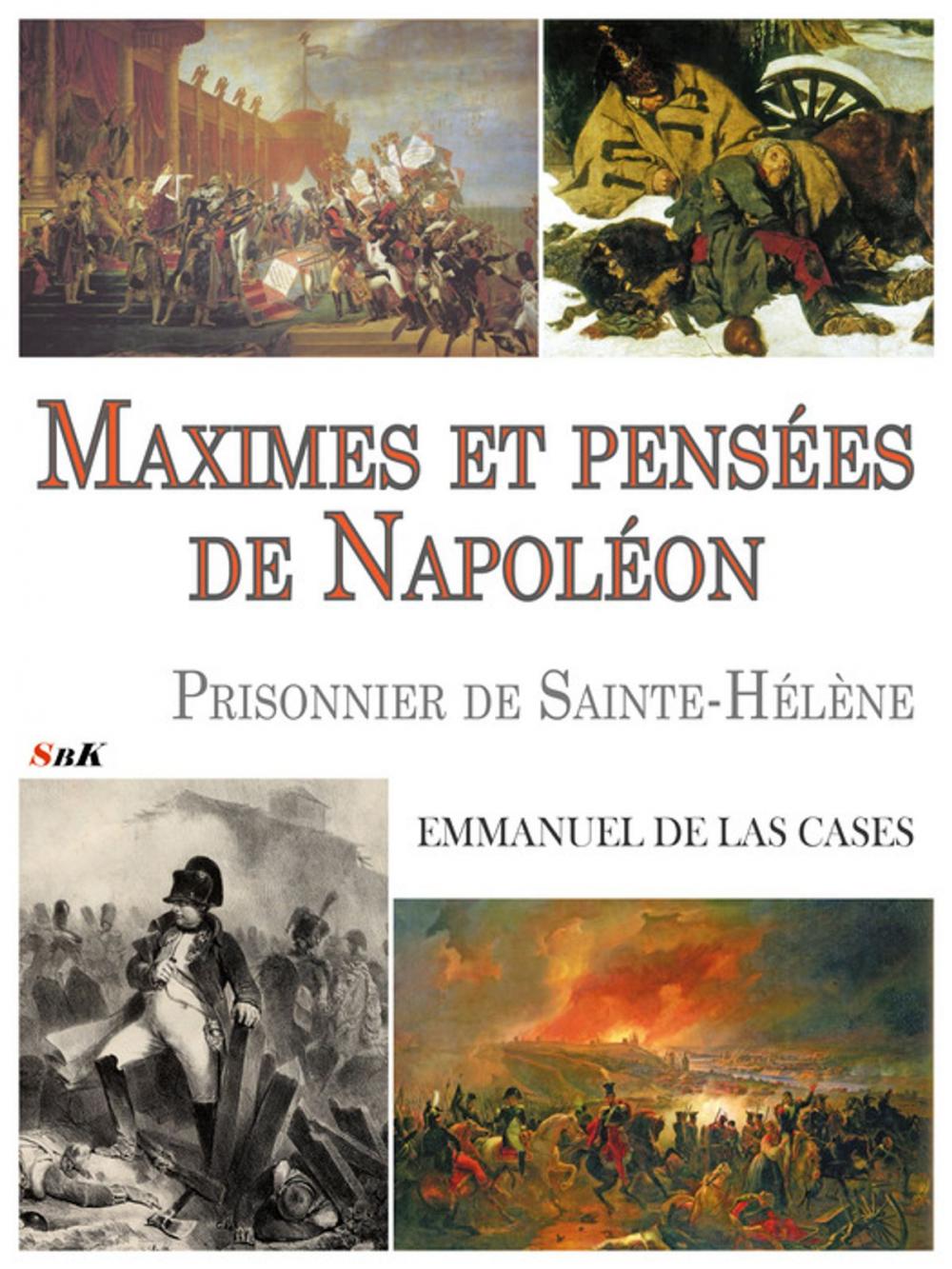 Big bigCover of Maximes et Pensées de Napoléon, prisonnier de Sainte-Hélène