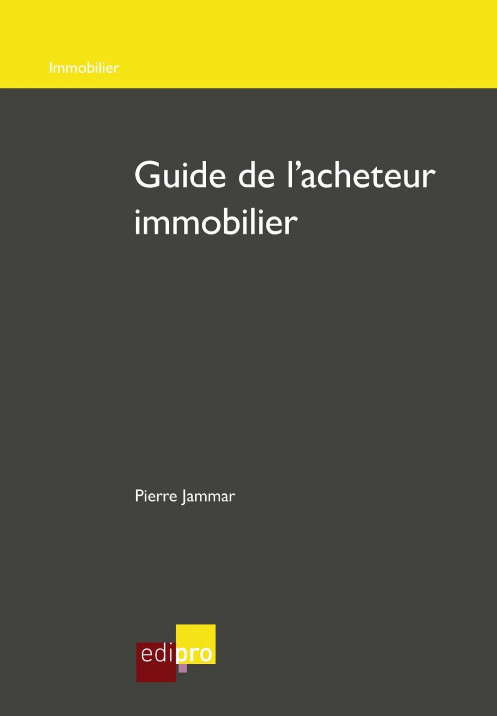 Big bigCover of Guide de l'acheteur immobilier