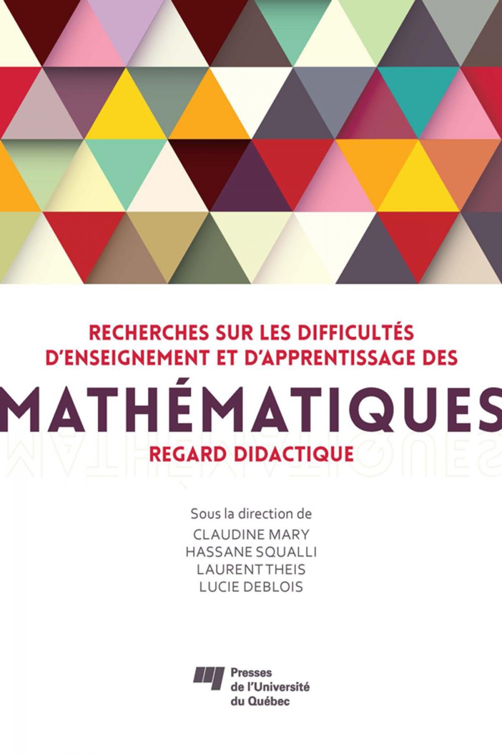 Big bigCover of Recherches sur les difficultés d'enseignement et d'apprentissage des mathématiques