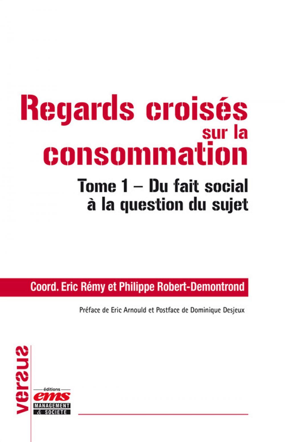 Big bigCover of Regards croisés sur la consommation