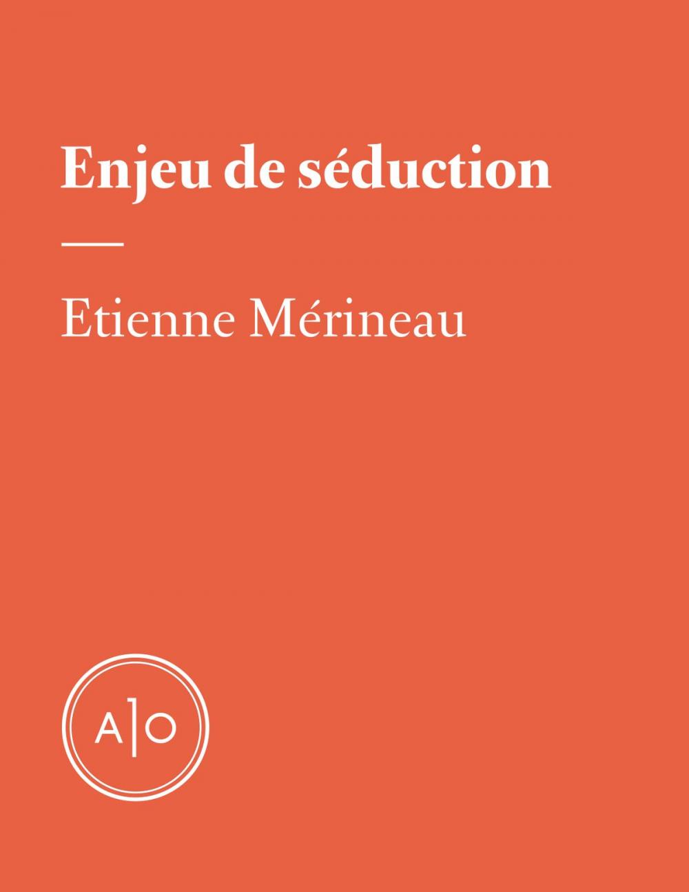 Big bigCover of Enjeu de séduction