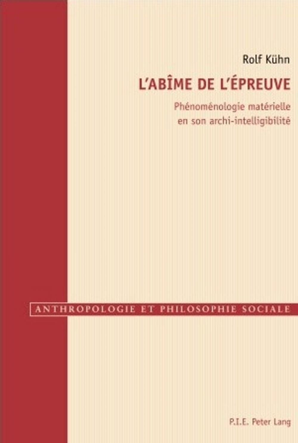 Big bigCover of Labîme de lépreuve