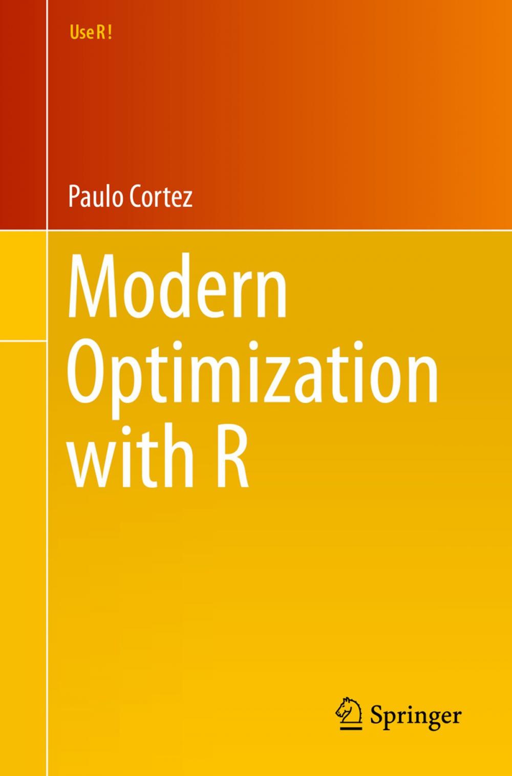 Big bigCover of Modern Optimization with R