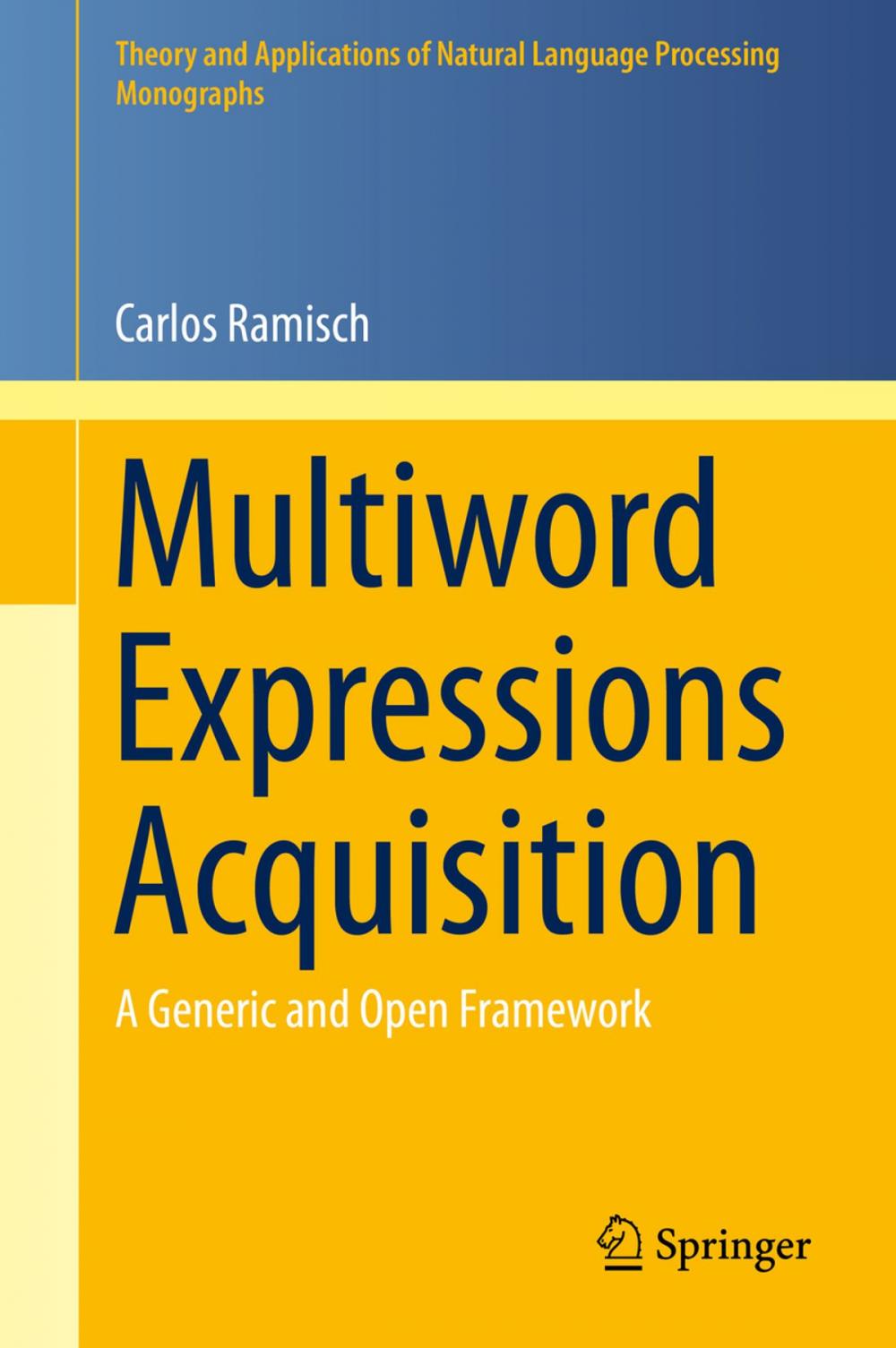 Big bigCover of Multiword Expressions Acquisition