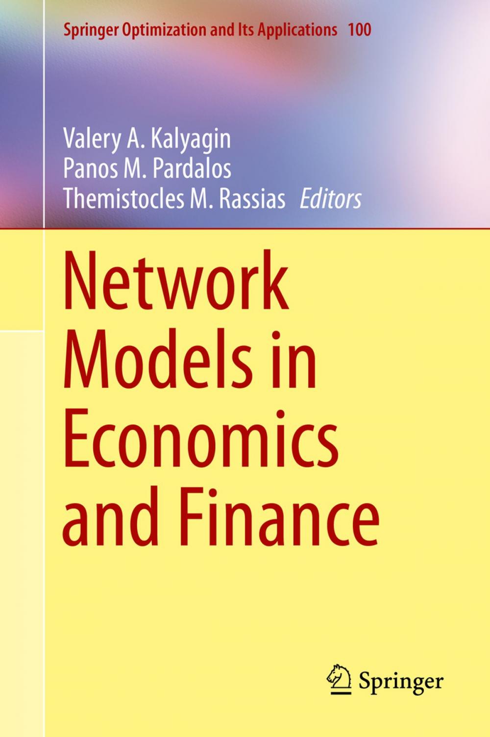 Big bigCover of Network Models in Economics and Finance
