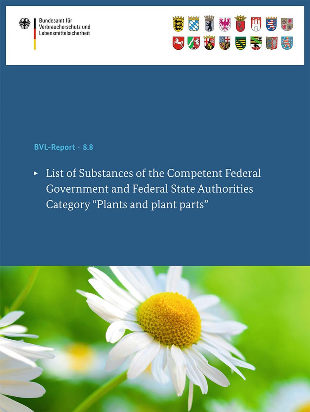 Big bigCover of List of Substances of the Competent Federal Government and Federal State Authorities