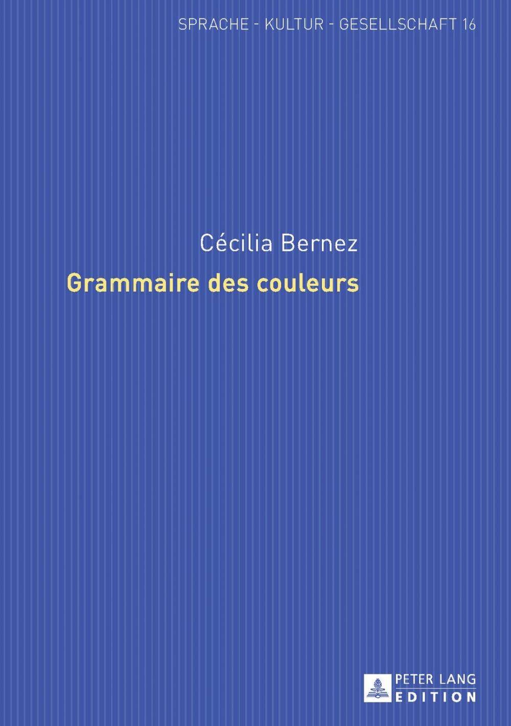 Big bigCover of Grammaire des couleurs