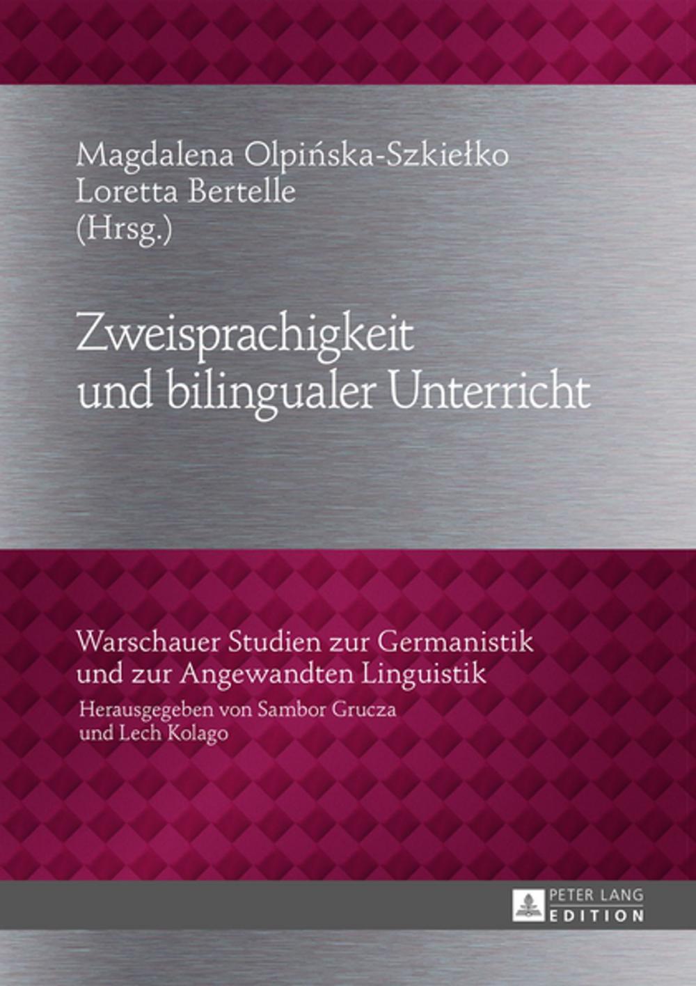 Big bigCover of Zweisprachigkeit und bilingualer Unterricht