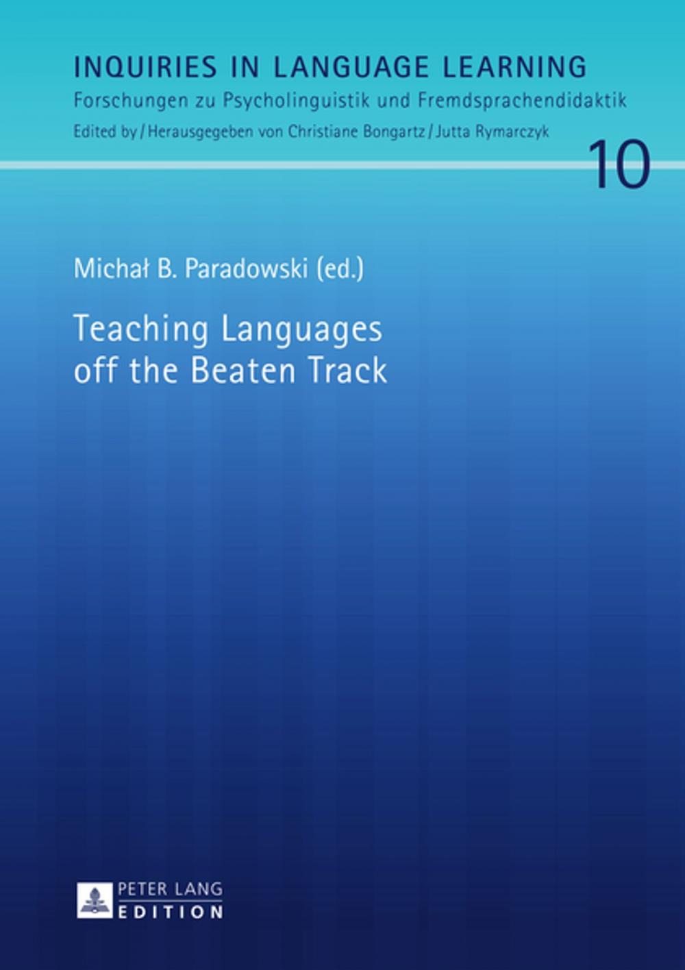 Big bigCover of Teaching Languages off the Beaten Track