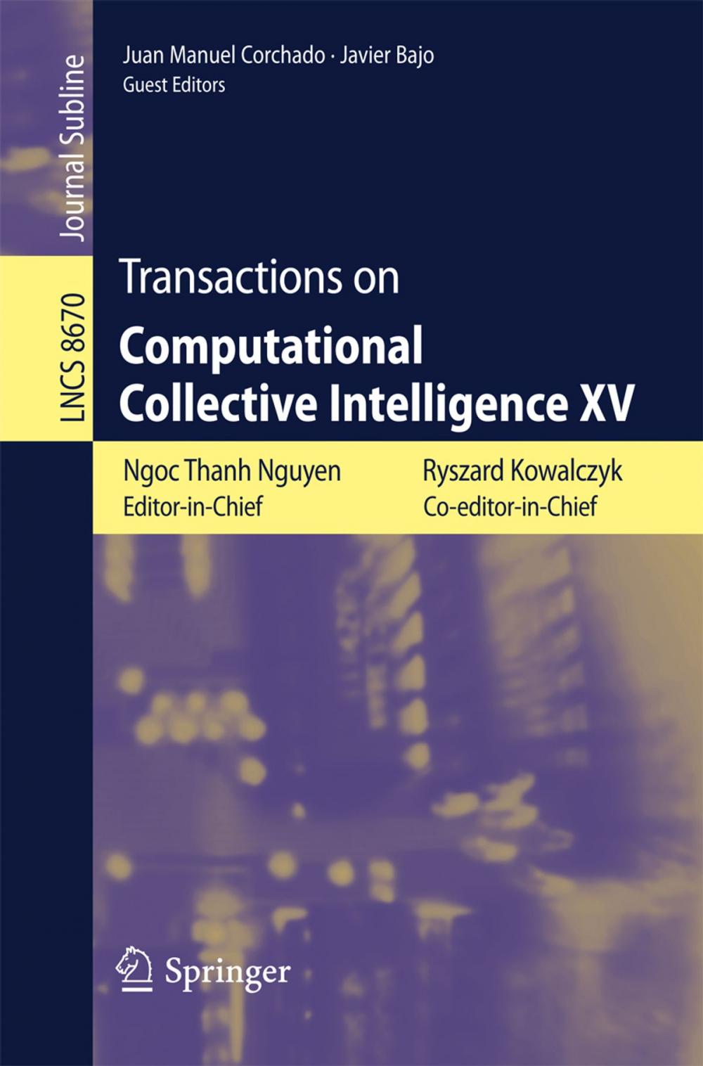 Big bigCover of Transactions on Computational Collective Intelligence XV