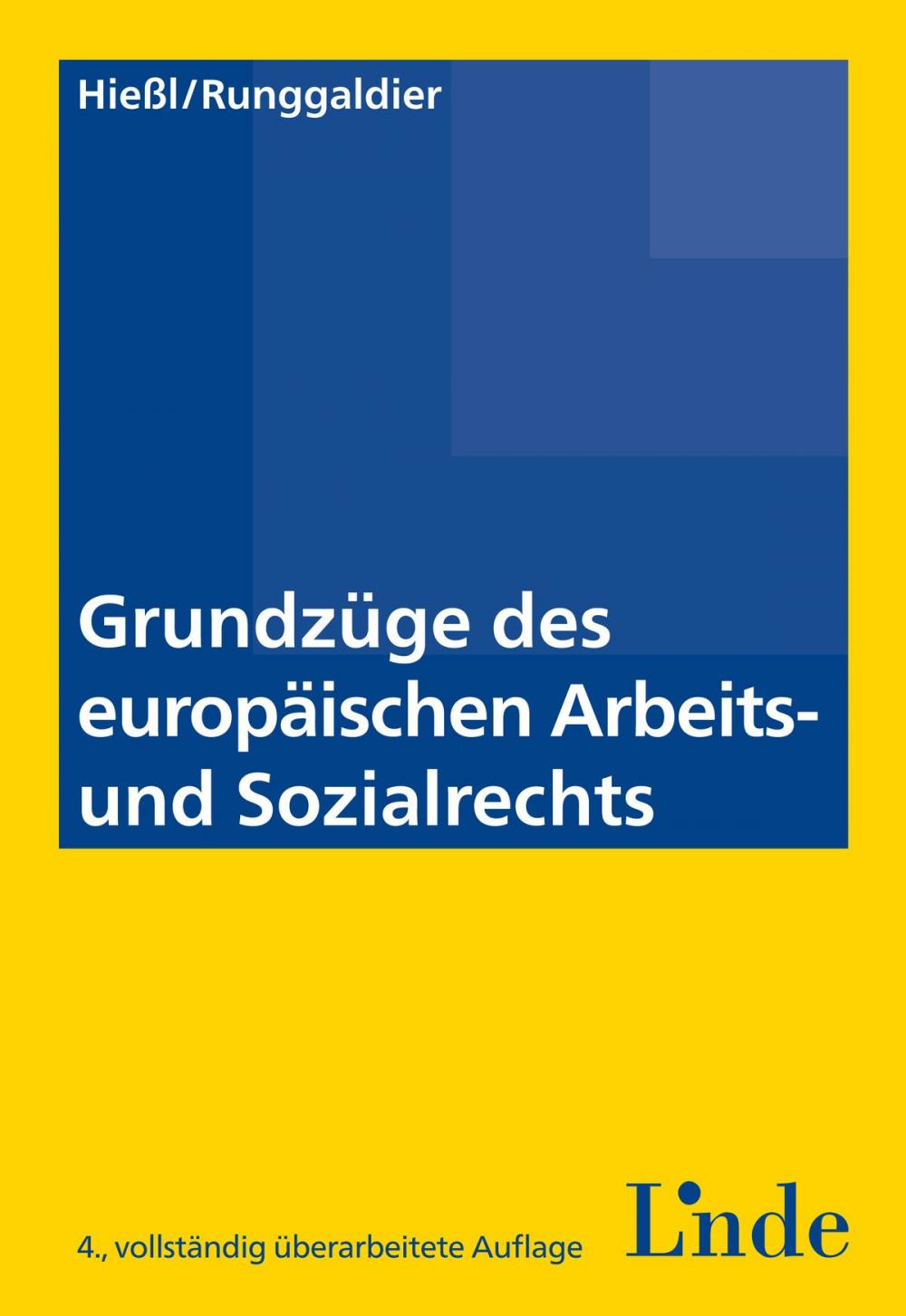 Big bigCover of Grundzüge des europäischen Arbeits- und Sozialrechts