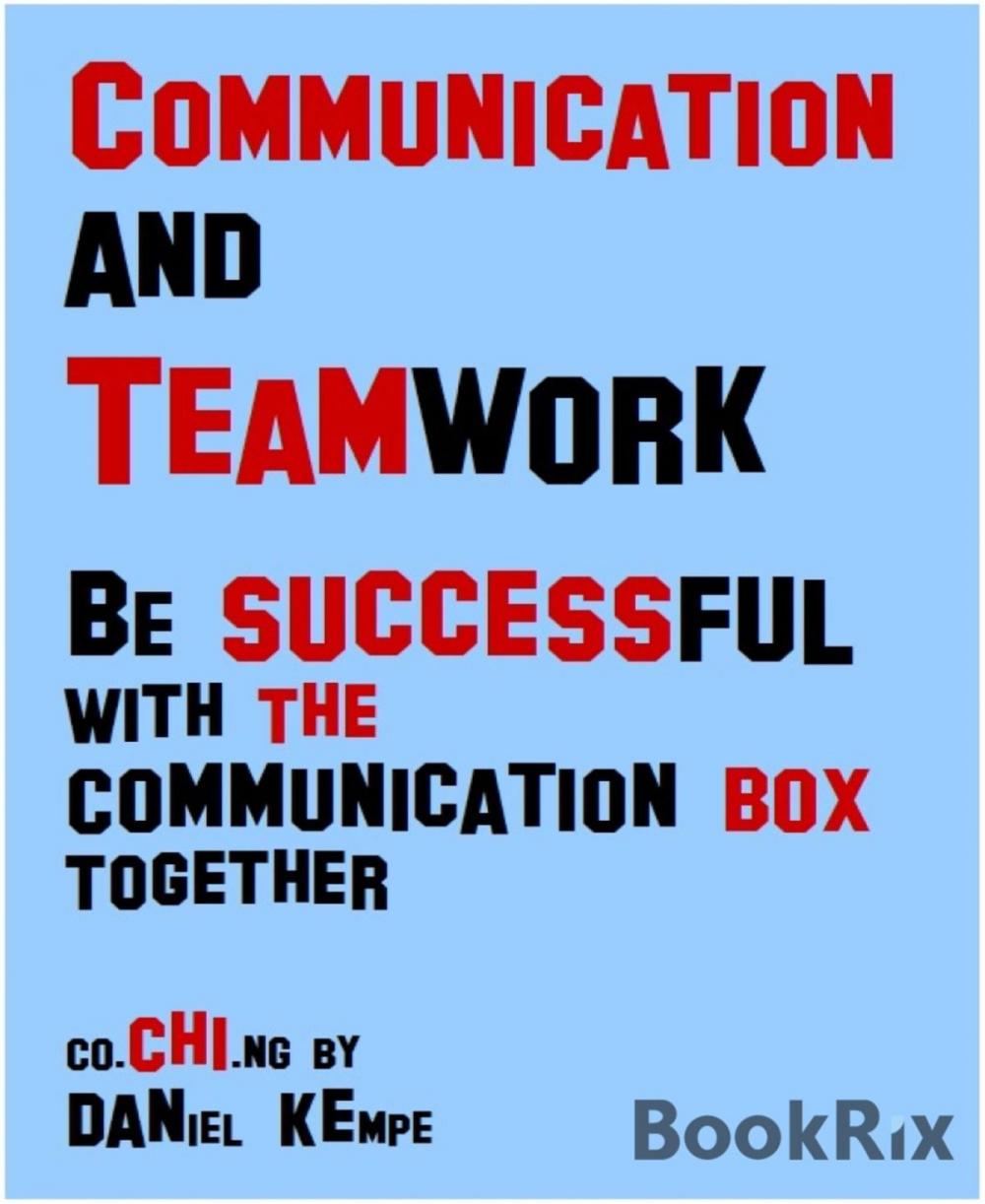 Big bigCover of Communication and teamwork