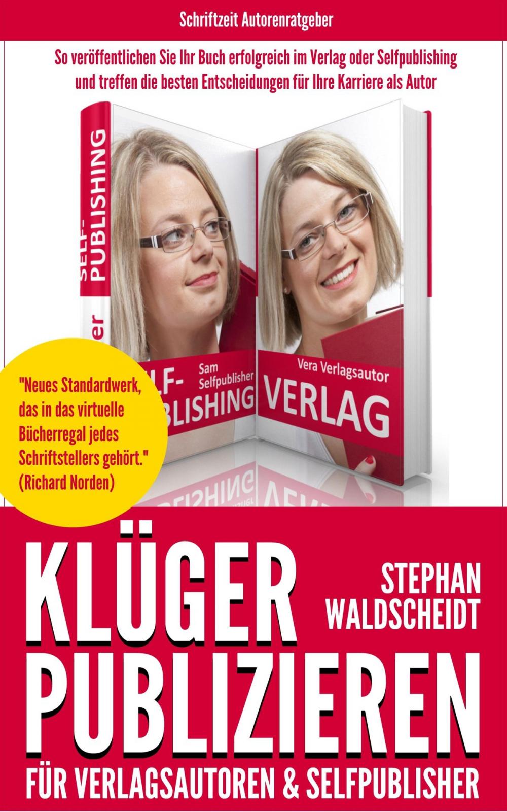 Big bigCover of KLÜGER PUBLIZIEREN für Verlagsautoren und Selfpublisher