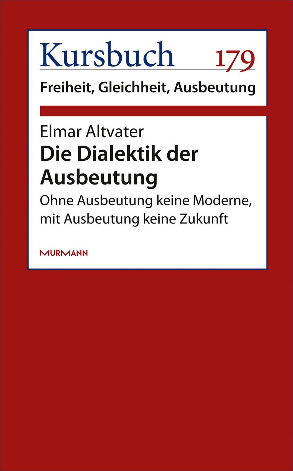 Big bigCover of Die Dialektik der Ausbeutung