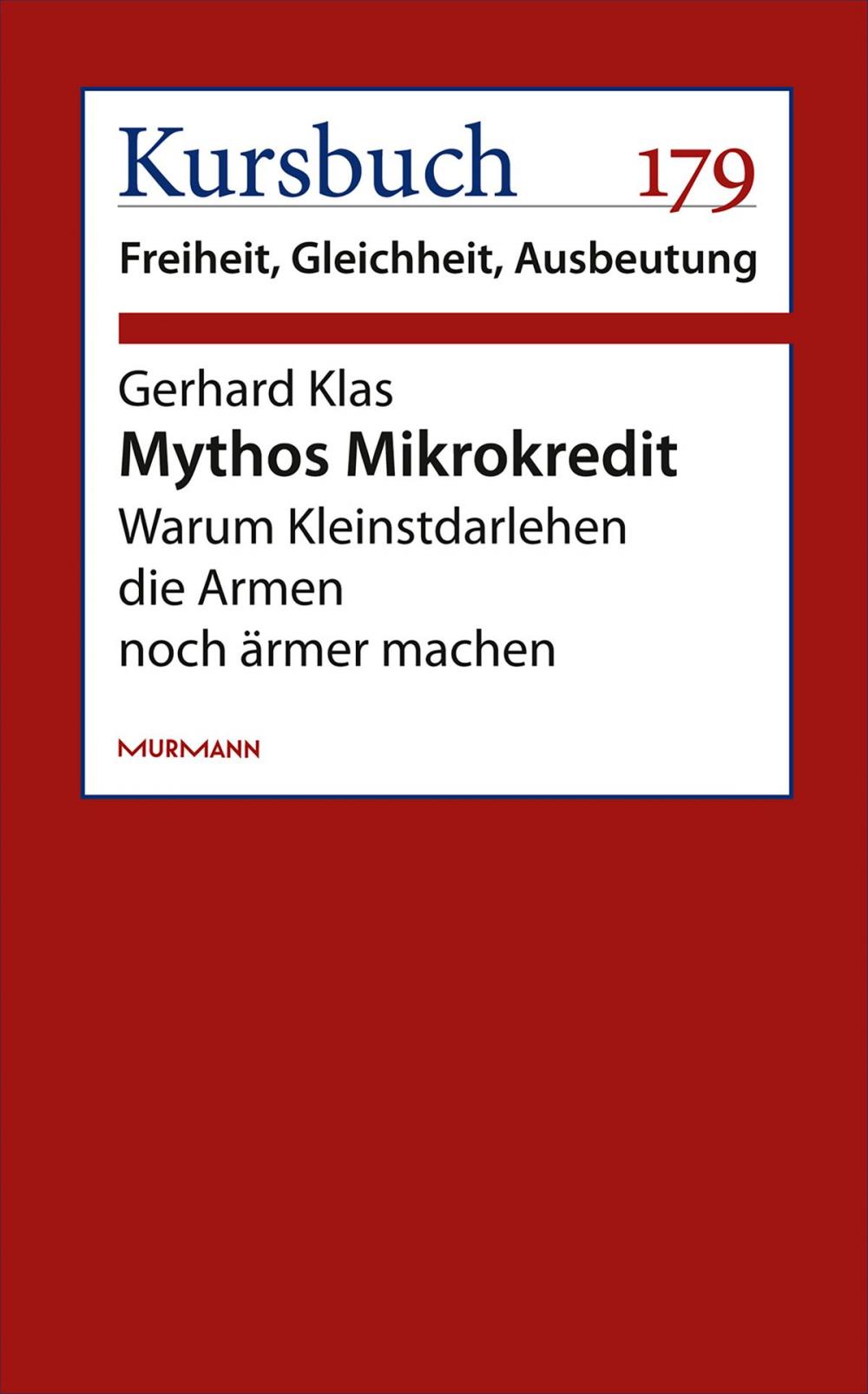 Big bigCover of Mythos Mikrokredit