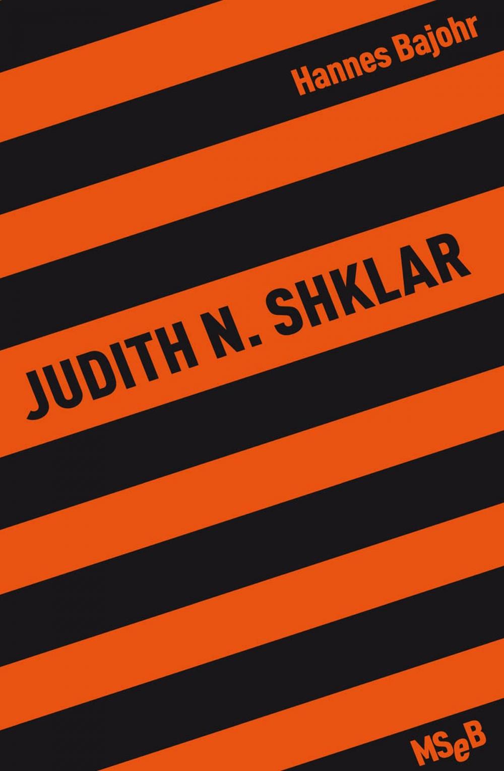 Big bigCover of Judith N. Shklar