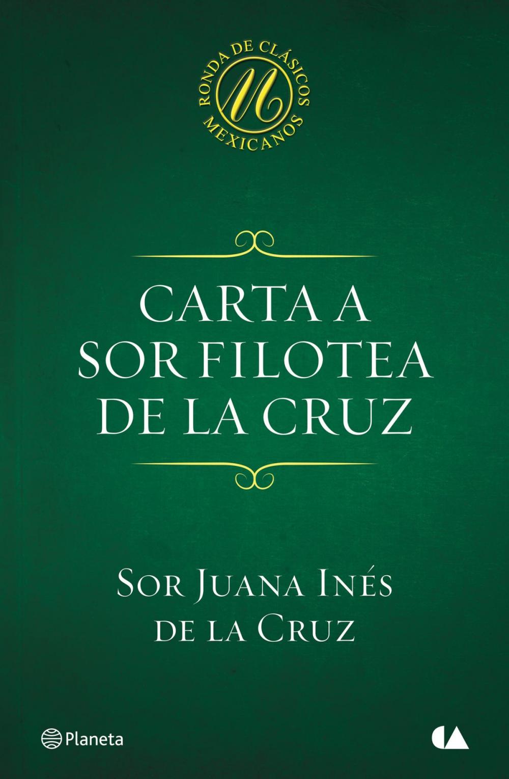 Big bigCover of Carta a sor Filotea de la Cruz