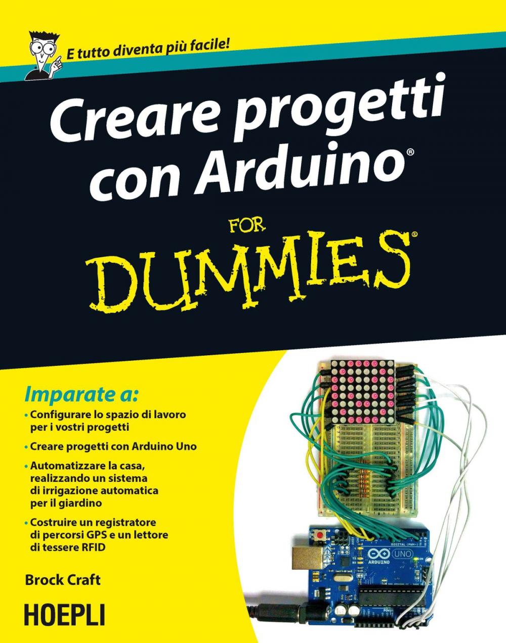 Big bigCover of Creare progetti con Arduino For Dummies